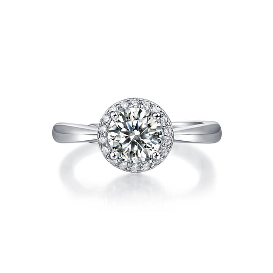 AA12(No Return Date)S925モアッサナイトリング