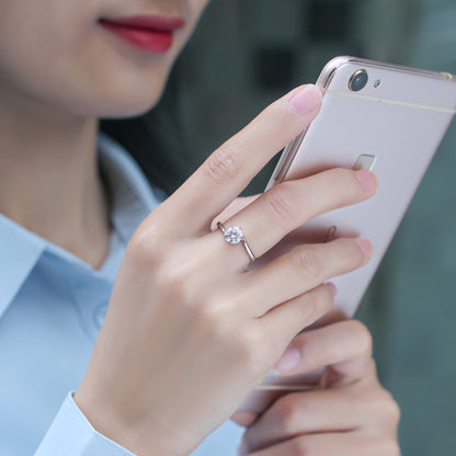 AA06(True Love)S925モアッサナイトリング