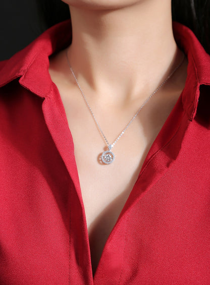 BA01(Touch)S925モアッサナイトネックレス