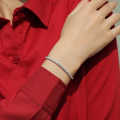 DA01（唯一無二）S925モアッサナイトブレスレット