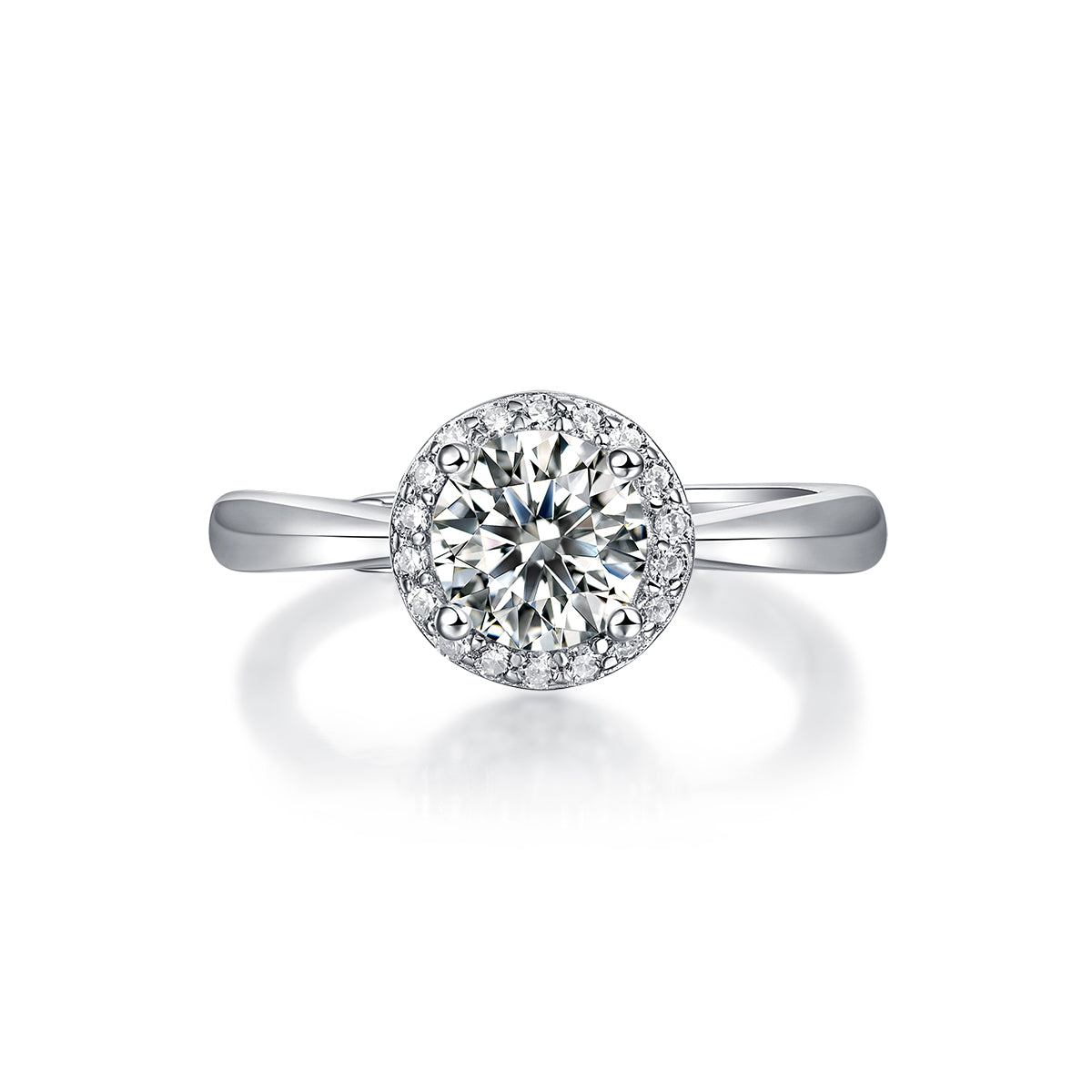 AA12(No Return Date)S925モアッサナイトリング