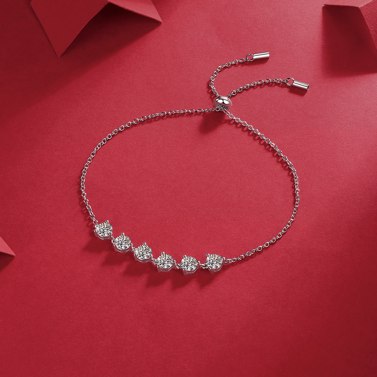 DA03（夢色あふれる）S925モアッサナイトブレスレット