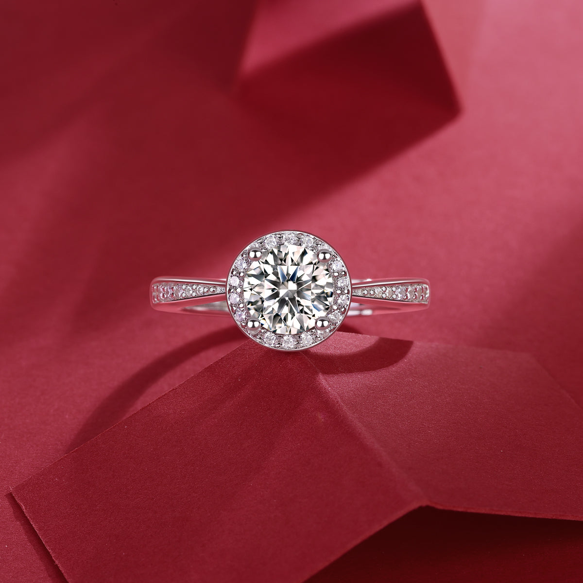 AA09(Juliet)S925モアッサナイトリング