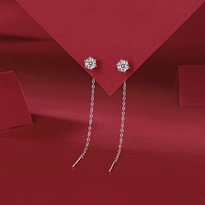 CA07（トビファン）S925モアッサナイトピアス