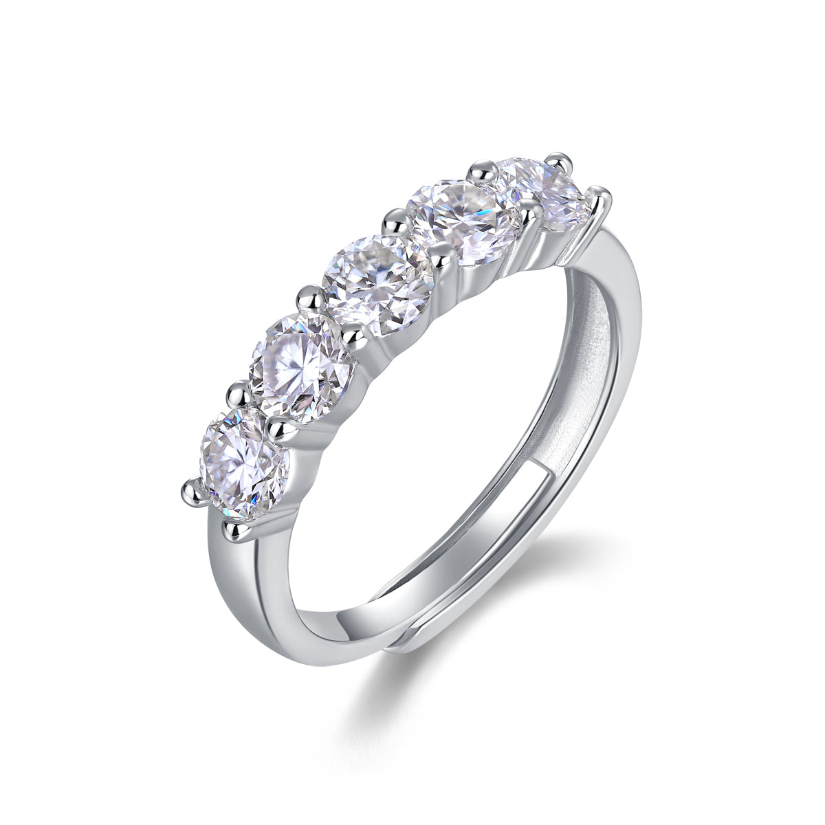 AA15(Melody)S925モアッサナイトリング