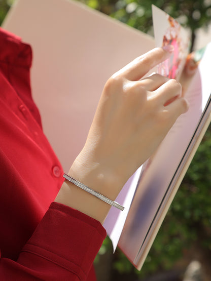 DA04（愛の証）S925モアッサナイトブレスレット