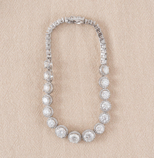 MokaJewelry モアッサナイトブレス（20%OFFされたお値段）